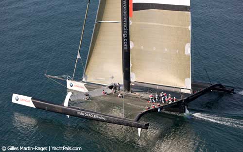 ACM built components for the new BMW Oracle Racing's new 90 foot multihull sailboat for the America's Cup