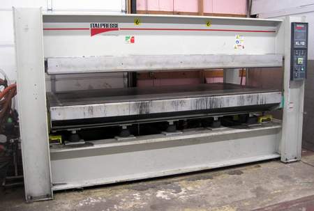 Advanced Composite Materials, Inc., has 4 oil heated presses in our production lineup.