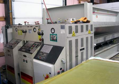 Advanced Composite Materials, Inc., has 4 oil heated presses in our production lineup.