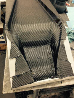 Advanced Composite Materials, Inc., produces molded carbon fiber parts for the motorcycle industry.